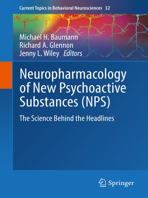cover image of Neuropharmacology of New Psychoactive Substances (NPS)
